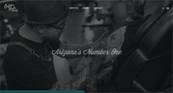 Desktop Screenshot of goldenruletattoo.com