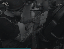 Tablet Screenshot of goldenruletattoo.com